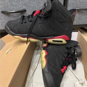 Jordan 6 black and varsity red